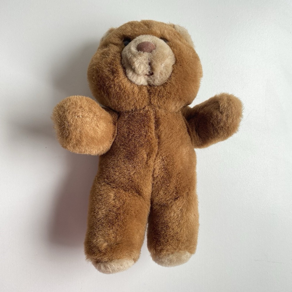 Scarborough Collection Brown Bear Plush 11‎ Inch Vintage Stuffed Animal Toy